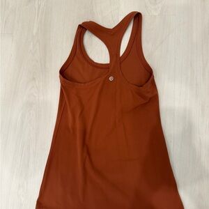 Lululemon Athletica Burnt Orange Tank Top